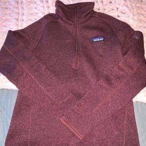 Maroon Better Sweater 1/4 Zip